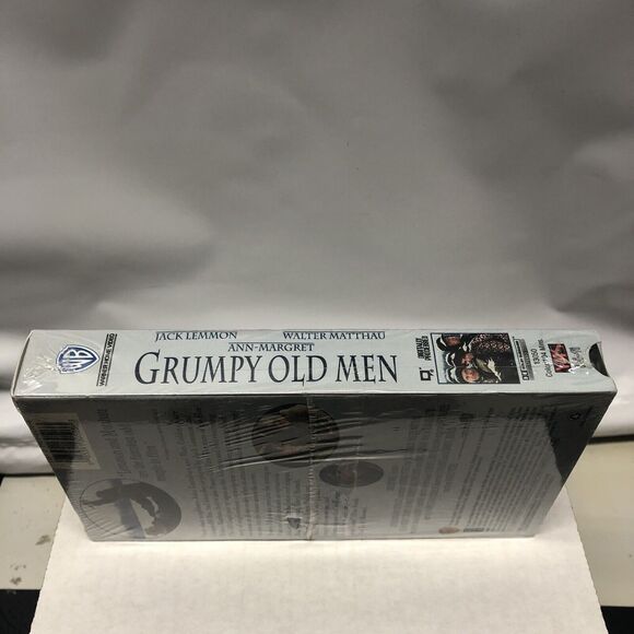 Grumpy Old Men VHS New Sealed Walter Matthau Jack Lemmon Ann Margret Comedy 1994 - Picture 3 of 8